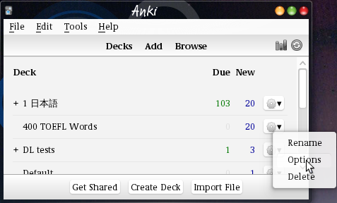 how to add decks to anki app